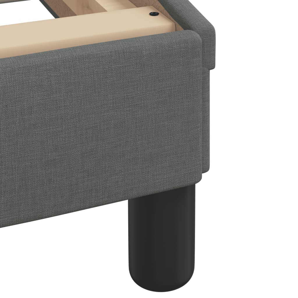 Bedframe zonder matras "Hvar" 90x200 cm stof donkergrijs is nu te koop bij PeponiXL, paradijselijk wonen!