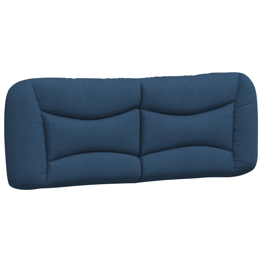 Bedframe zonder matras "Hvar" stof blauw 140x190 cm is nu te koop bij PeponiXL, paradijselijk wonen!