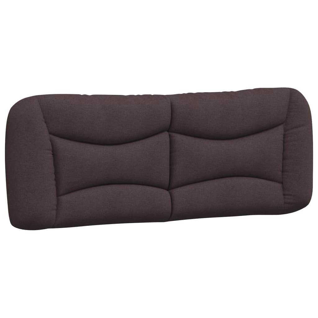 Bedframe zonder matras "Hvar" stof donkerbruin 140x200 cm is nu te koop bij PeponiXL, paradijselijk wonen!