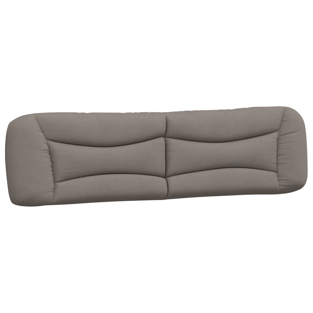 Bedframe zonder matras "Hvar" stof taupe 200x200 cm is nu te koop bij PeponiXL, paradijselijk wonen!