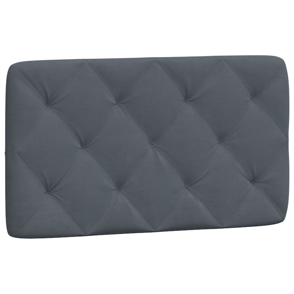 Bedframe zonder matras 90x190 cm fluweel donkergrijs is nu te koop bij PeponiXL, paradijselijk wonen!