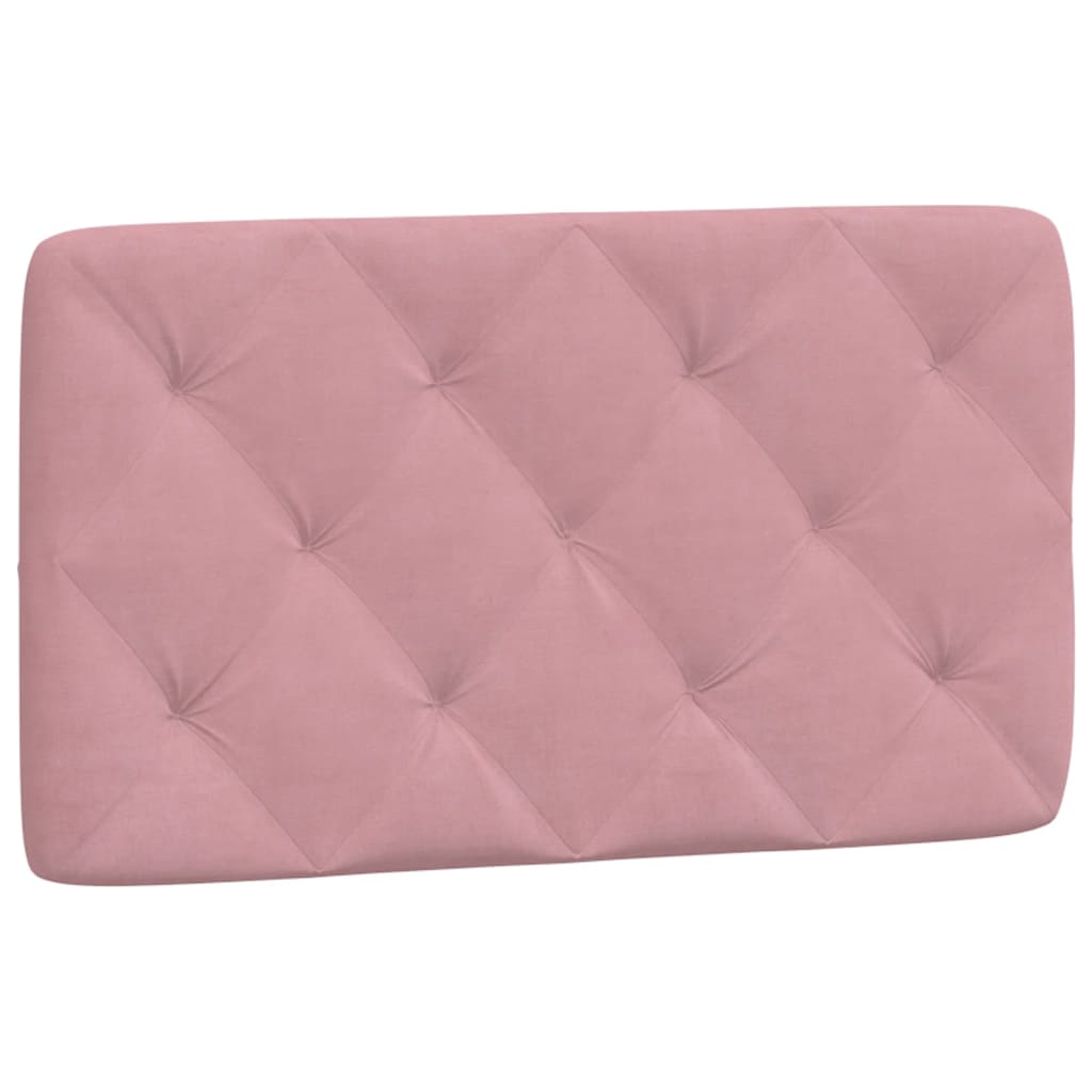 Bedframe zonder matras fluweel roze 90x190 cm is nu te koop bij PeponiXL, paradijselijk wonen!