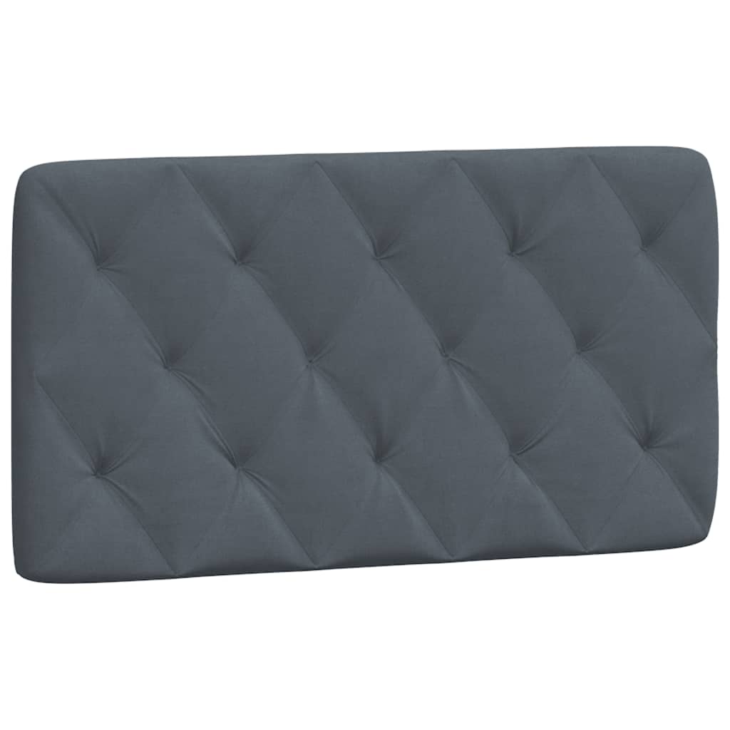 Bedframe zonder matras 100x200 cm fluweel donkergrijs is nu te koop bij PeponiXL, paradijselijk wonen!
