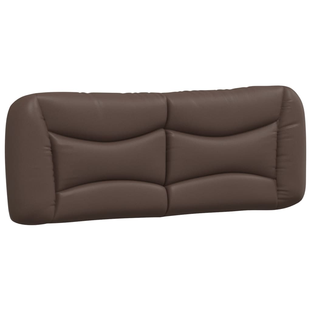 Bedframe zonder matras "Hvar" kunstleer bruin 140x190 cm is nu te koop bij PeponiXL, paradijselijk wonen!