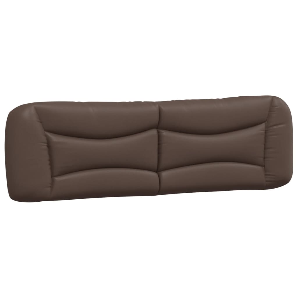 Bedframe zonder matras "Hvar" kunstleer bruin 180x200 cm is nu te koop bij PeponiXL, paradijselijk wonen!