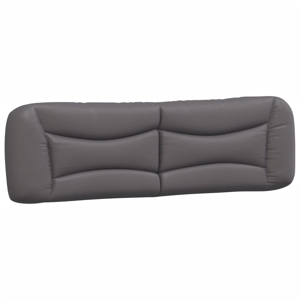 Bedframe zonder matras "Hvar" kunstleer grijs 180x200 cm is nu te koop bij PeponiXL, paradijselijk wonen!
