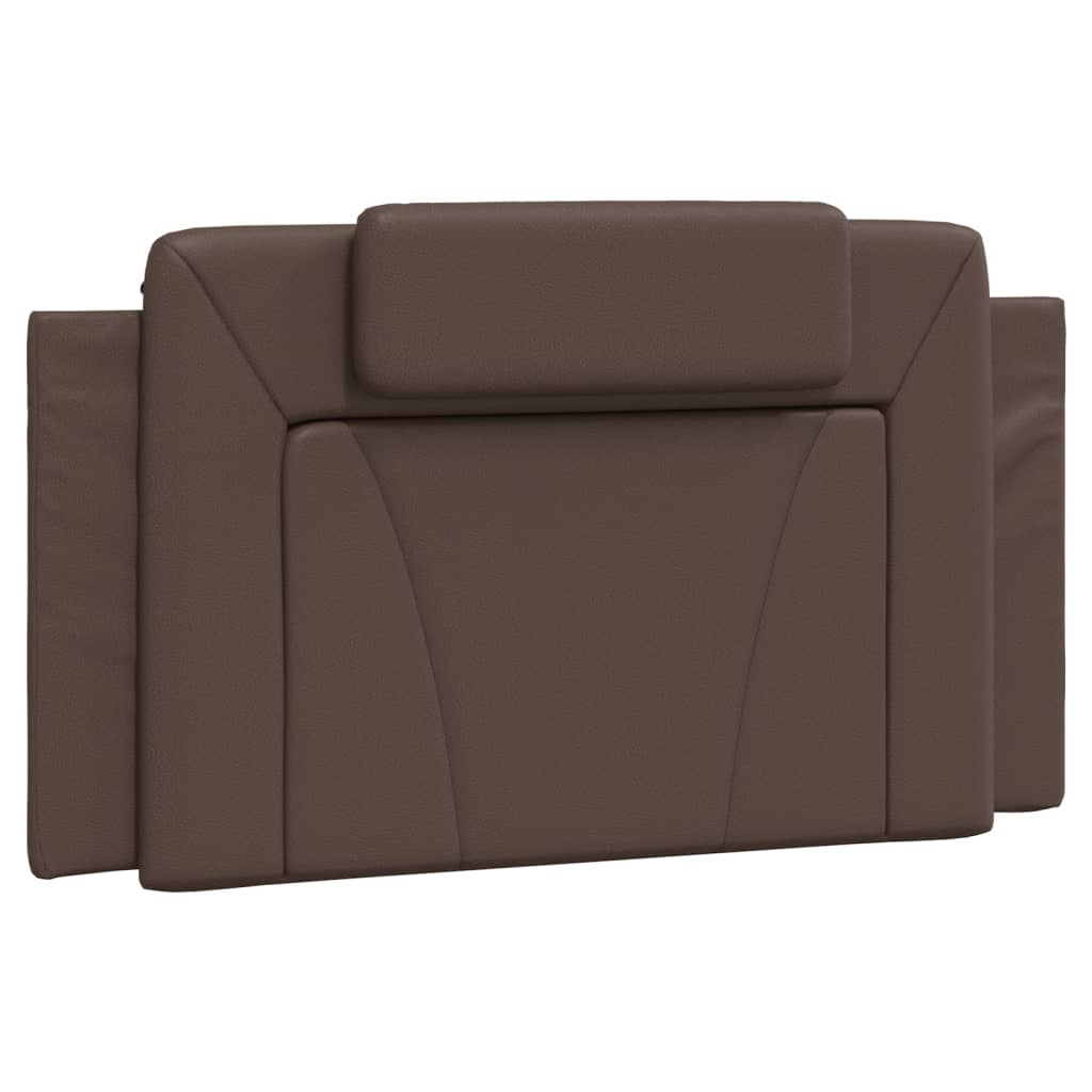 Bedframe "Viana" zonder matras kunstleer bruin 100x200 cm is nu te koop bij PeponiXL, paradijselijk wonen!