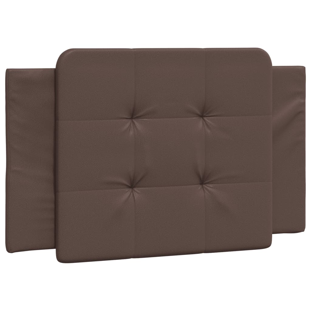 Bedframe zonder matras "Zadar" kunstleer bruin 100x200 cm is nu te koop bij PeponiXL, paradijselijk wonen!
