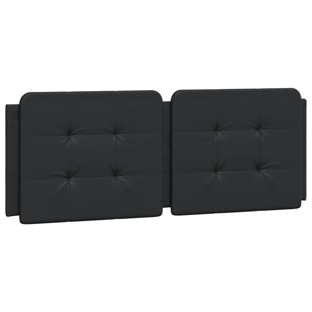 Bedframe zonder matras "Zadar" kunstleer zwart 140x200 cm is nu te koop bij PeponiXL, paradijselijk wonen!