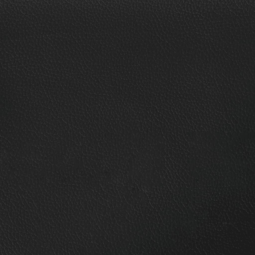 Bedframe zonder matras "Zadar" kunstleer zwart 140x200 cm is nu te koop bij PeponiXL, paradijselijk wonen!