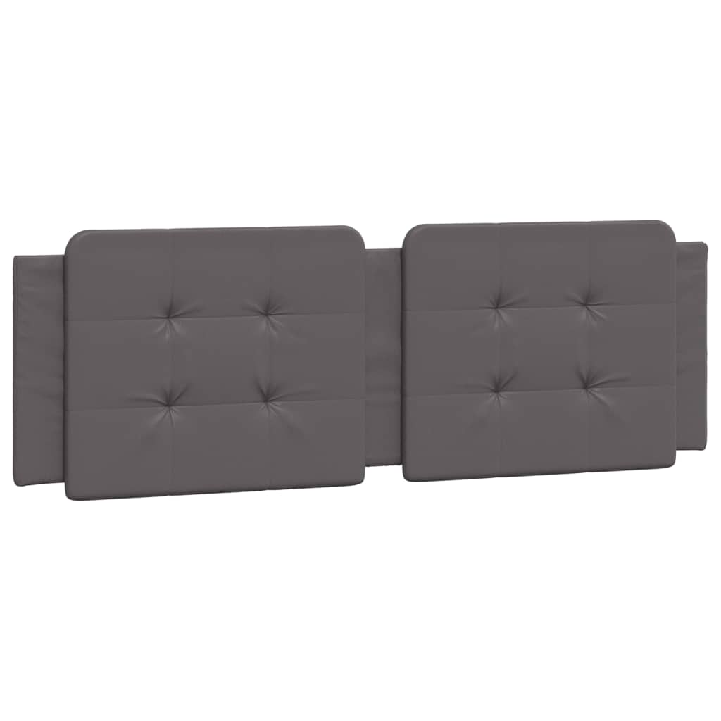 Bedframe zonder matras "Zadar" kunstleer grijs 160x200 cm is nu te koop bij PeponiXL, paradijselijk wonen!