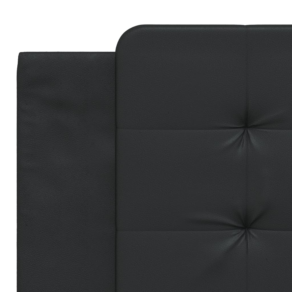 Bedframe zonder matras "Zadar" kunstleer zwart 180x200 cm is nu te koop bij PeponiXL, paradijselijk wonen!