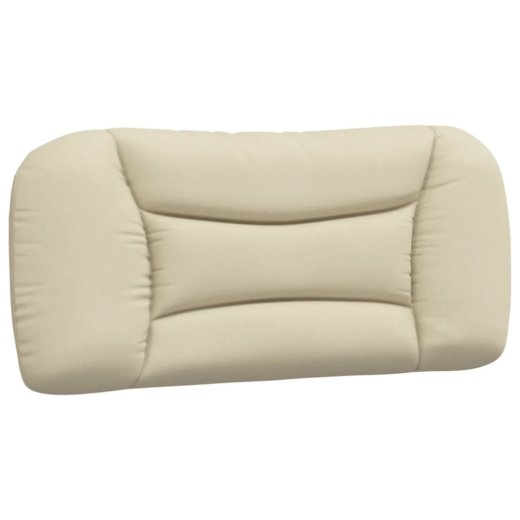 Bed met matras "Hvar" stof crèmekleurig 90x200 cm is nu te koop bij PeponiXL, paradijselijk wonen!