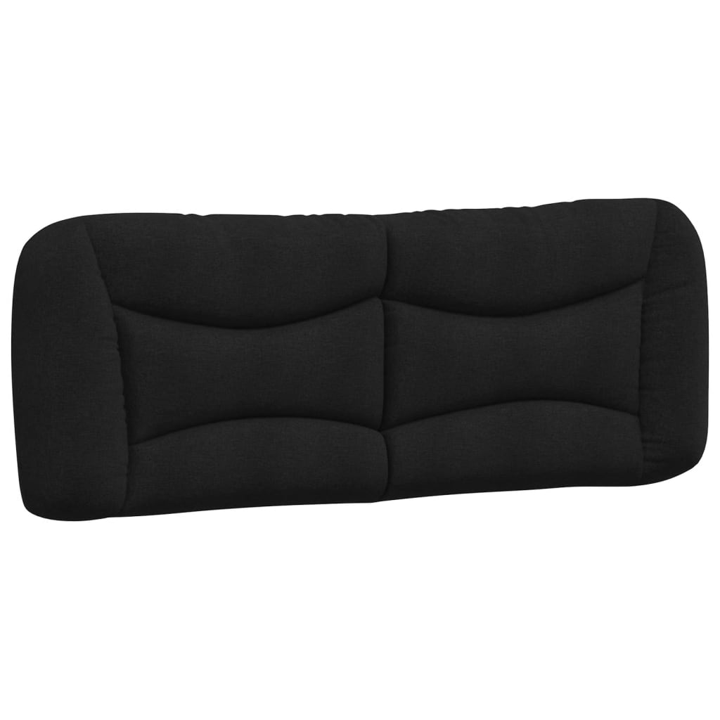 Bed met matras "Hvar" stof zwart 140x190 cm is nu te koop bij PeponiXL, paradijselijk wonen!
