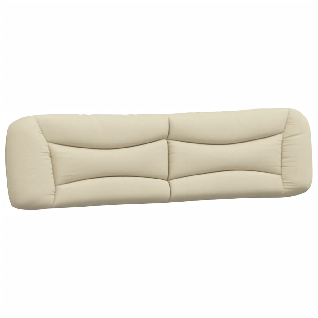 Bed met matras "Hvar" stof crèmekleurig 200x200 cm is nu te koop bij PeponiXL, paradijselijk wonen!