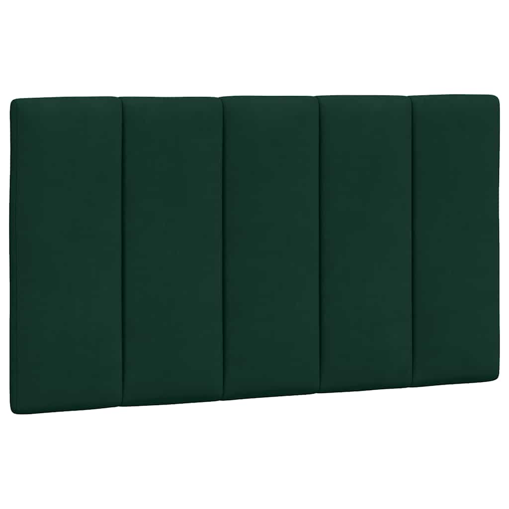 Bed met matras "Hanko" fluweel donkergroen 80x200 cm is nu te koop bij PeponiXL, paradijselijk wonen!