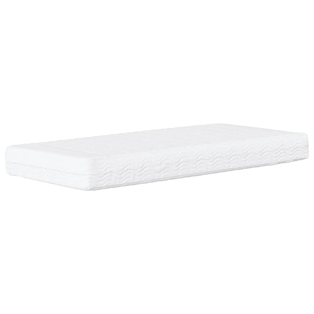 Bed met matras "Hanko" fluweel blauw 90x190 cm is nu te koop bij PeponiXL, paradijselijk wonen!