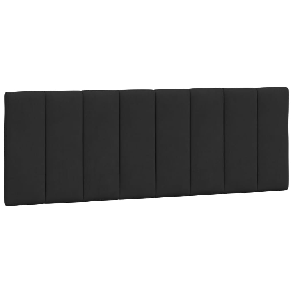 Bed met matras "Hanko" fluweel zwart 140x190 cm is nu te koop bij PeponiXL, paradijselijk wonen!
