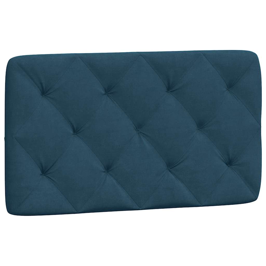 Bed met matras fluweel blauw 90x190 cm is nu te koop bij PeponiXL, paradijselijk wonen!