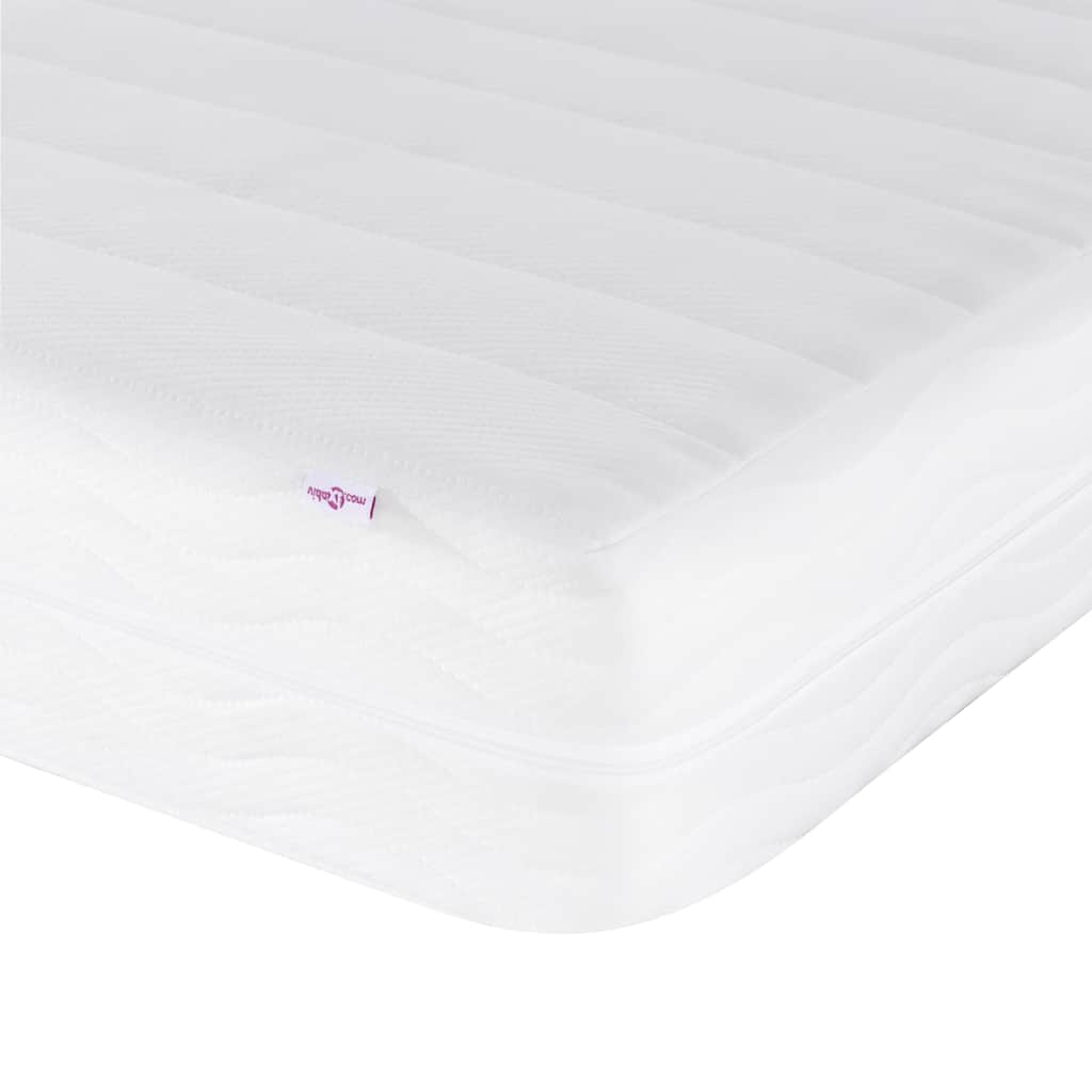 Bed met matras fluweel blauw 90x190 cm is nu te koop bij PeponiXL, paradijselijk wonen!