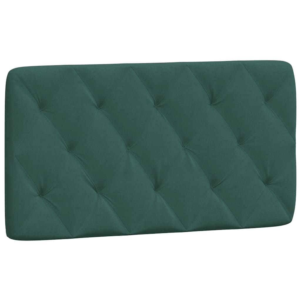 Bed met matras fluweel donkergroen 100x200 cm is nu te koop bij PeponiXL, paradijselijk wonen!