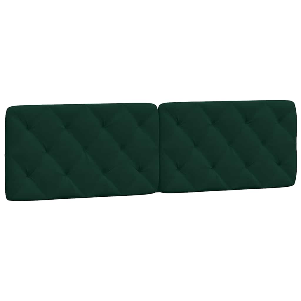 Bed met matras fluweel donkergroen 180x200 cm is nu te koop bij PeponiXL, paradijselijk wonen!