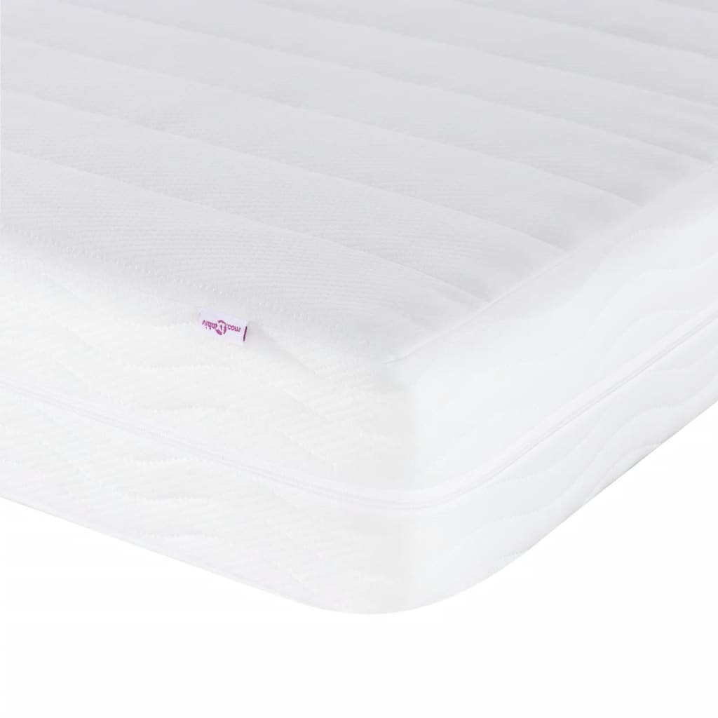 Bed met matras "Hvar" kunstleer wit 80x200 cm is nu te koop bij PeponiXL, paradijselijk wonen!