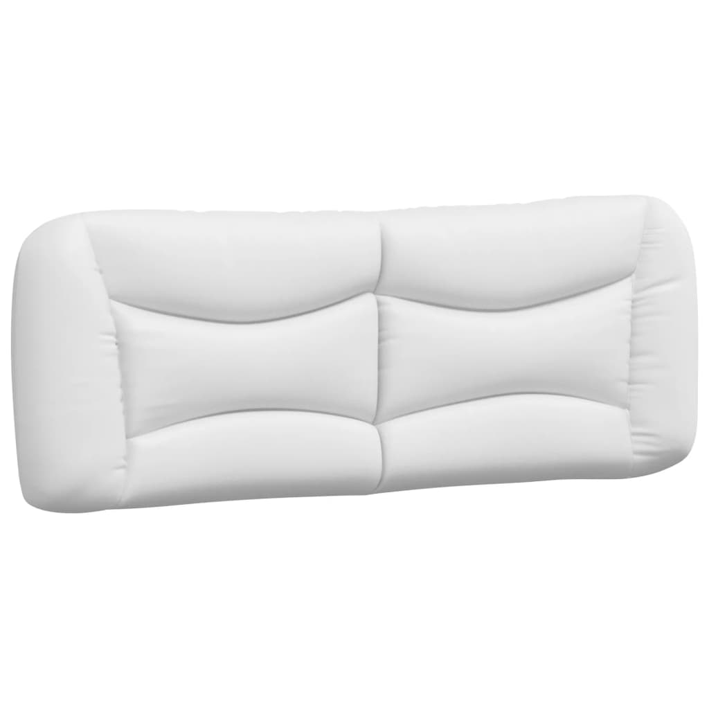 Bed met matras "Hvar" kunstleer wit en zwart 140x200 cm is nu te koop bij PeponiXL, paradijselijk wonen!