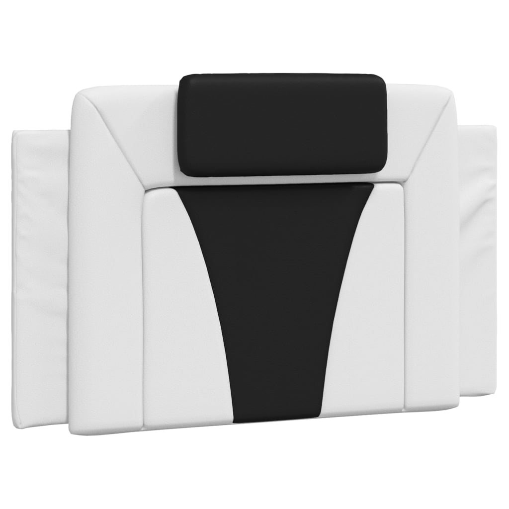 Bed "Viana" met matras kunstleer zwart en wit 80x200 cm is nu te koop bij PeponiXL, paradijselijk wonen!