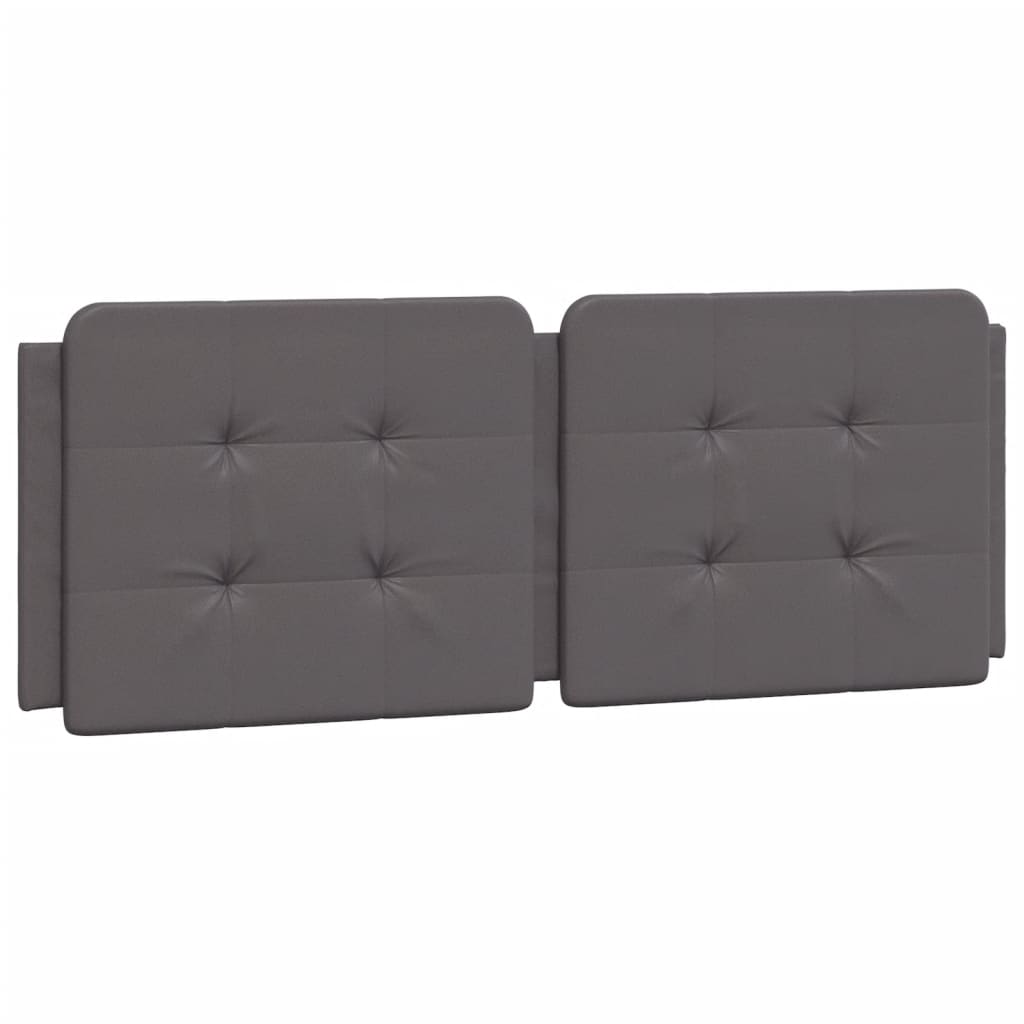 Bedframe zonder matras "Zadar" kunstleer grijs 120x200 cm is nu te koop bij PeponiXL, paradijselijk wonen!