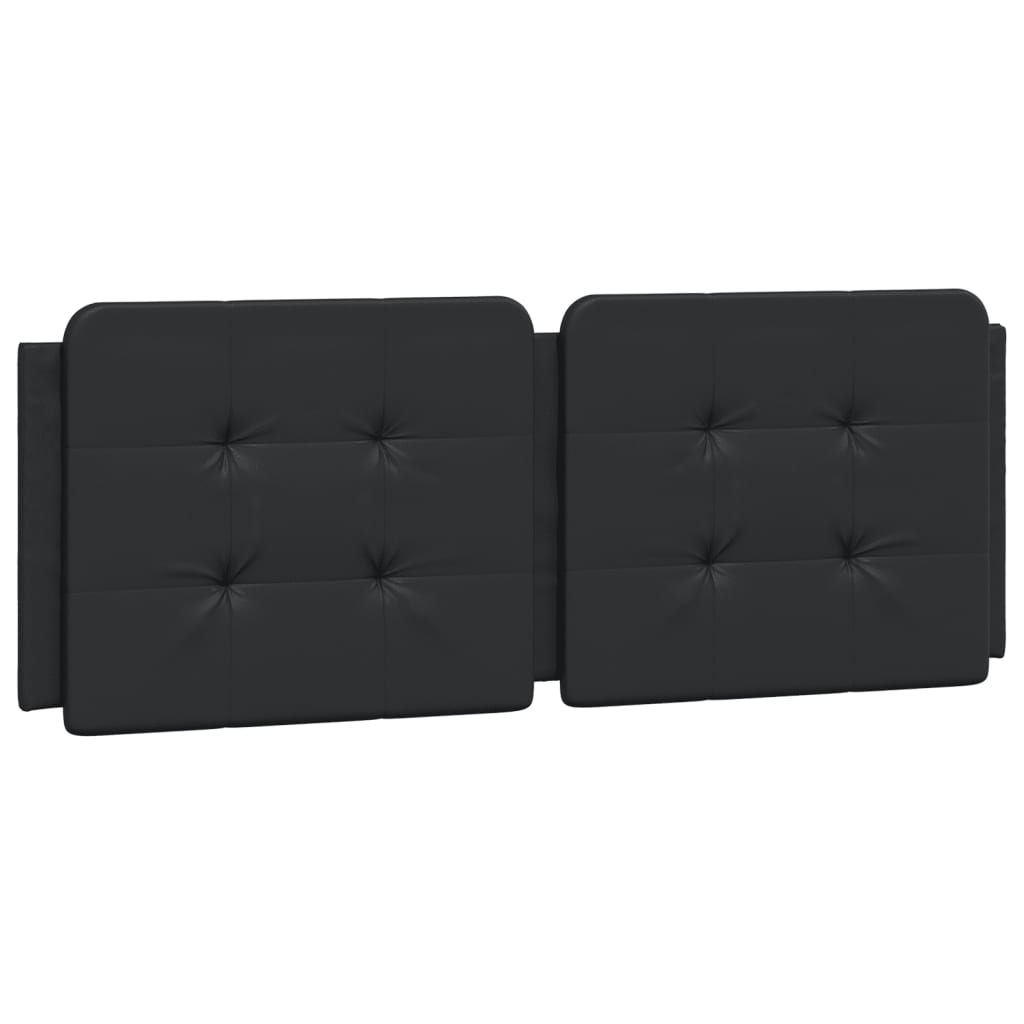 Bedframe zonder matras "Zadar" kunstleer zwart 140x190 cm is nu te koop bij PeponiXL, paradijselijk wonen!