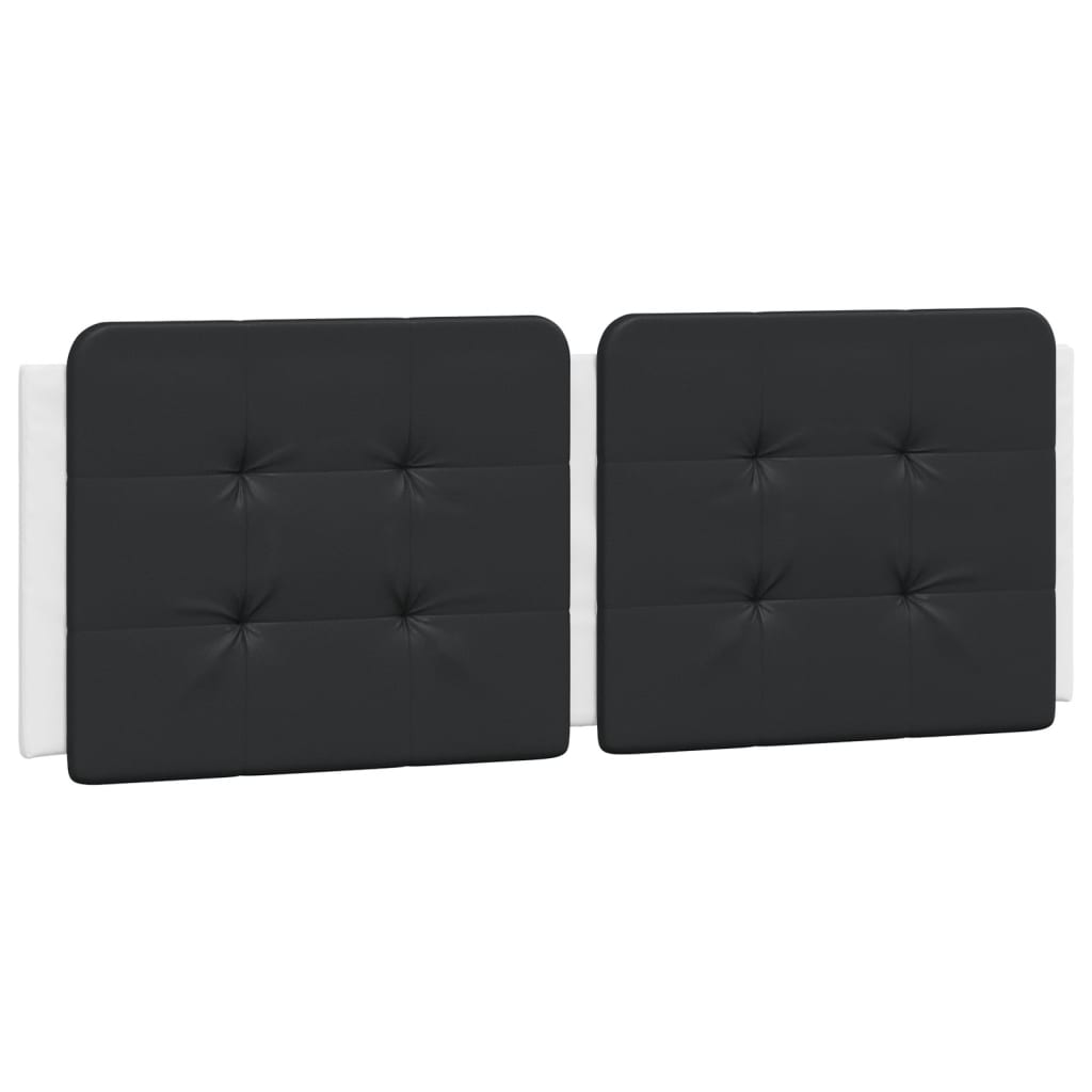 Bedframe zonder matras "Zadar" kunstleer wit en zwart 140x190 cm is nu te koop bij PeponiXL, paradijselijk wonen!