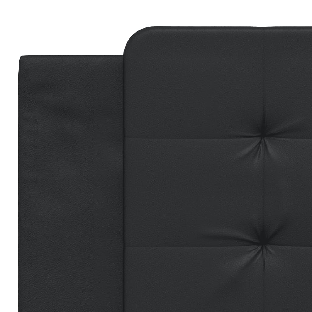 Bed met matras "Zadar" kunstleer zwart 180x200 cm is nu te koop bij PeponiXL, paradijselijk wonen!