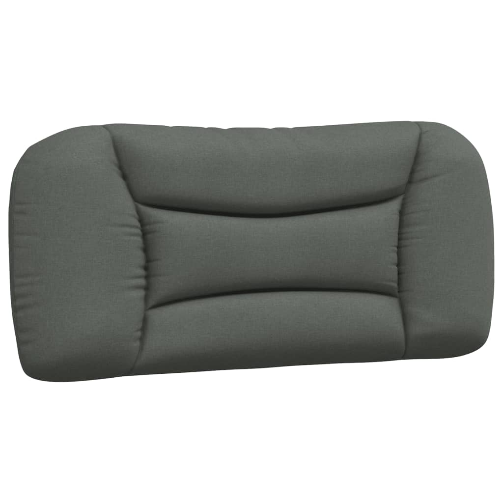Bedframe met LED zonder matras "Hvar" 90x190 cm stof donkergrijs is nu te koop bij PeponiXL, paradijselijk wonen!