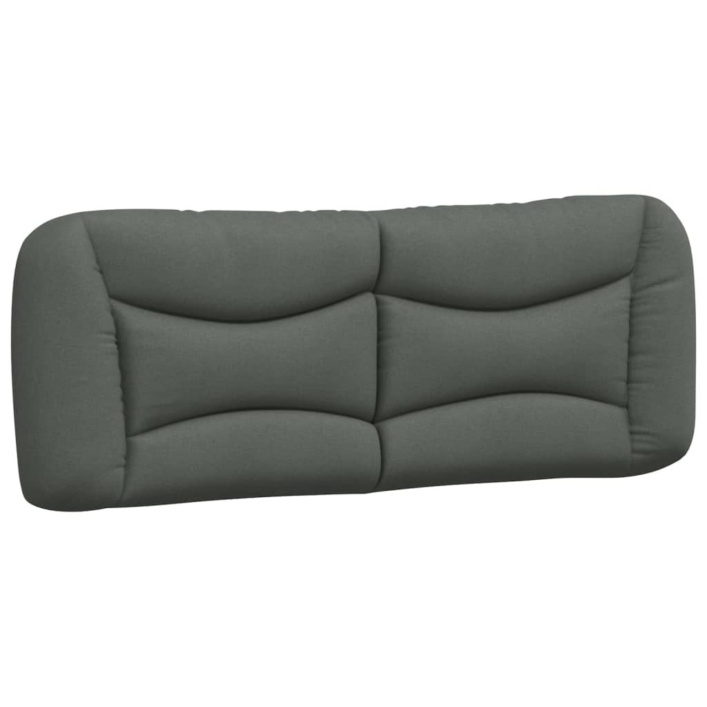 Bedframe met LED zonder matras "Hvar" 180x200 cm stof donkergrijs is nu te koop bij PeponiXL, paradijselijk wonen!