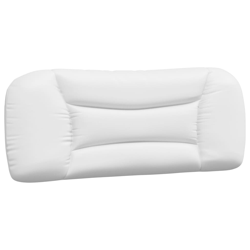 Bedframe met LED zonder matras "Hvar" wit 100x200 cm is nu te koop bij PeponiXL, paradijselijk wonen!