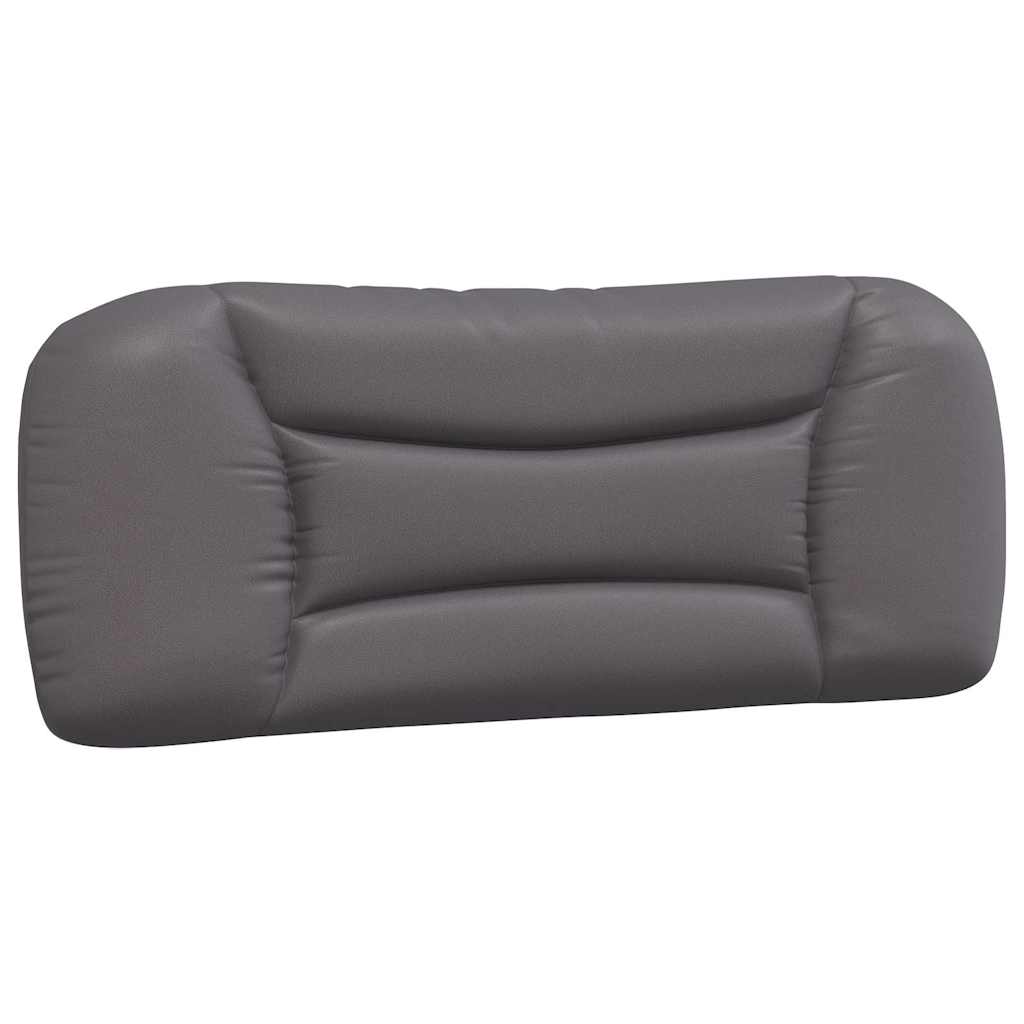 Bedframe met LED zonder matras "Hvar" grijs 100x200 cm is nu te koop bij PeponiXL, paradijselijk wonen!