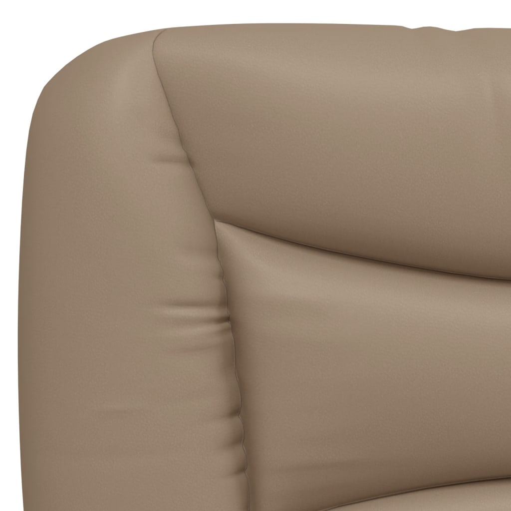 Bedframe met LED-verlichting kunstleer cappuccino 100x200 cm is nu te koop bij PeponiXL, paradijselijk wonen!