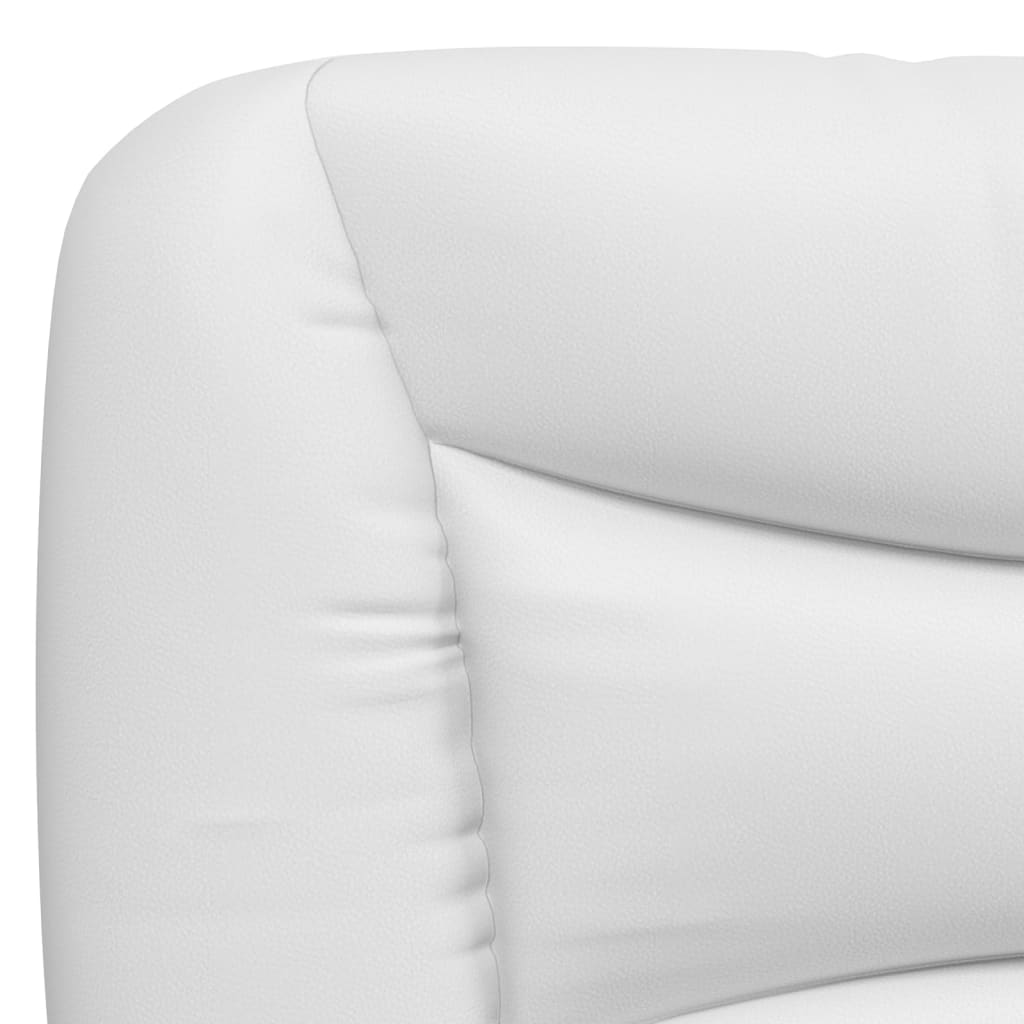 Bedframe met LED zonder matras "Hvar" wit 120x200 cm is nu te koop bij PeponiXL, paradijselijk wonen!