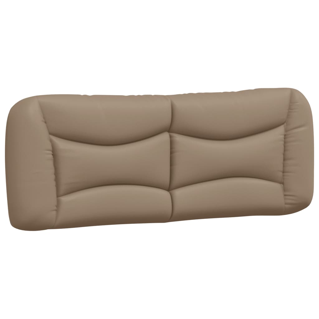 Bedframe met LED-verlichting kunstleer cappuccino 140x190 cm is nu te koop bij PeponiXL, paradijselijk wonen!
