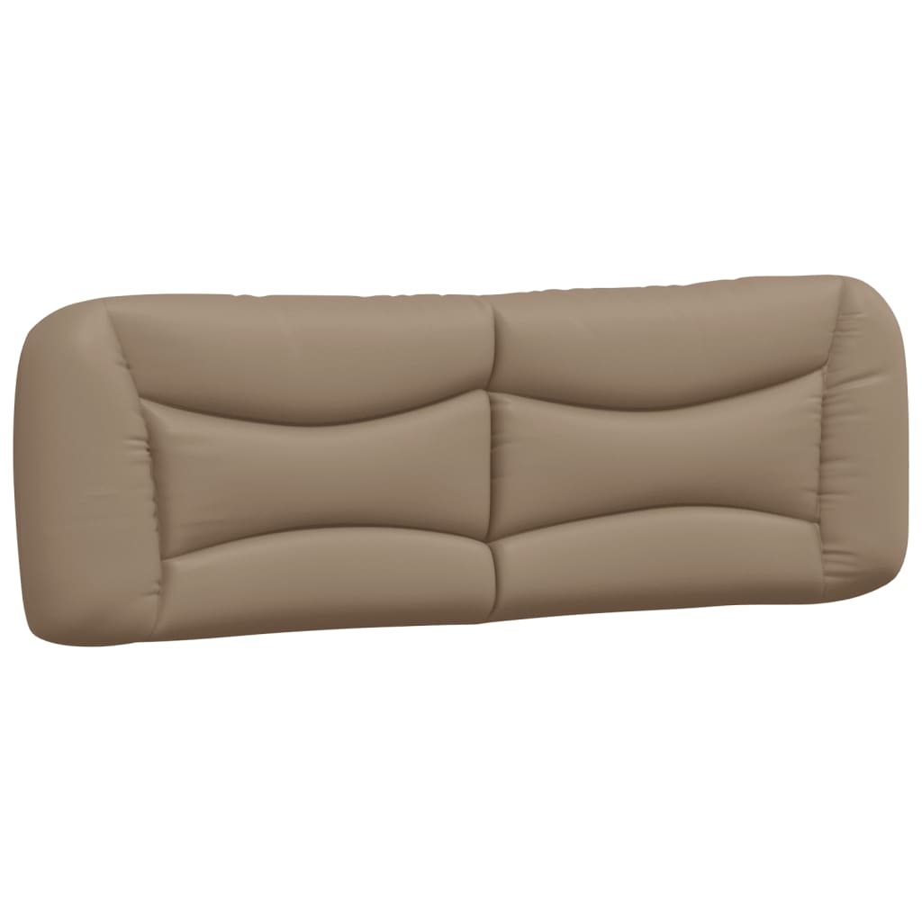 Bedframe met LED-verlichting kunstleer cappuccino 160x200 cm is nu te koop bij PeponiXL, paradijselijk wonen!