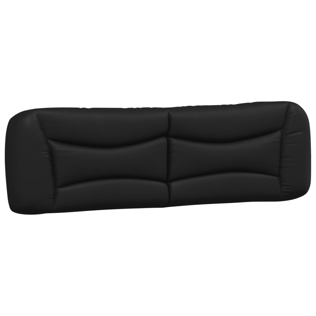 Bedframe met LED-verlichting kunstleer zwart en wit 180x200 cm is nu te koop bij PeponiXL, paradijselijk wonen!
