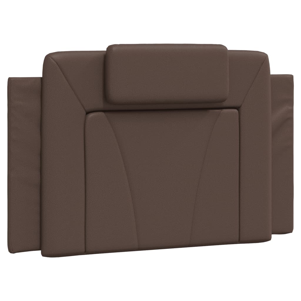 Bedframe met LED-verlichting kunstleer bruin 90x200 cm is nu te koop bij PeponiXL, paradijselijk wonen!