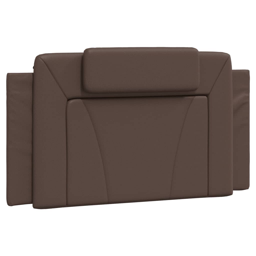 Bedframe met LED-verlichting kunstleer bruin 100x200 cm is nu te koop bij PeponiXL, paradijselijk wonen!