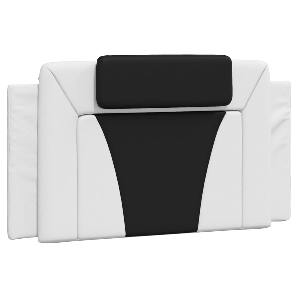 Bedframe met LED-verlichting kunstleer wit en zwart 100x200 cm is nu te koop bij PeponiXL, paradijselijk wonen!