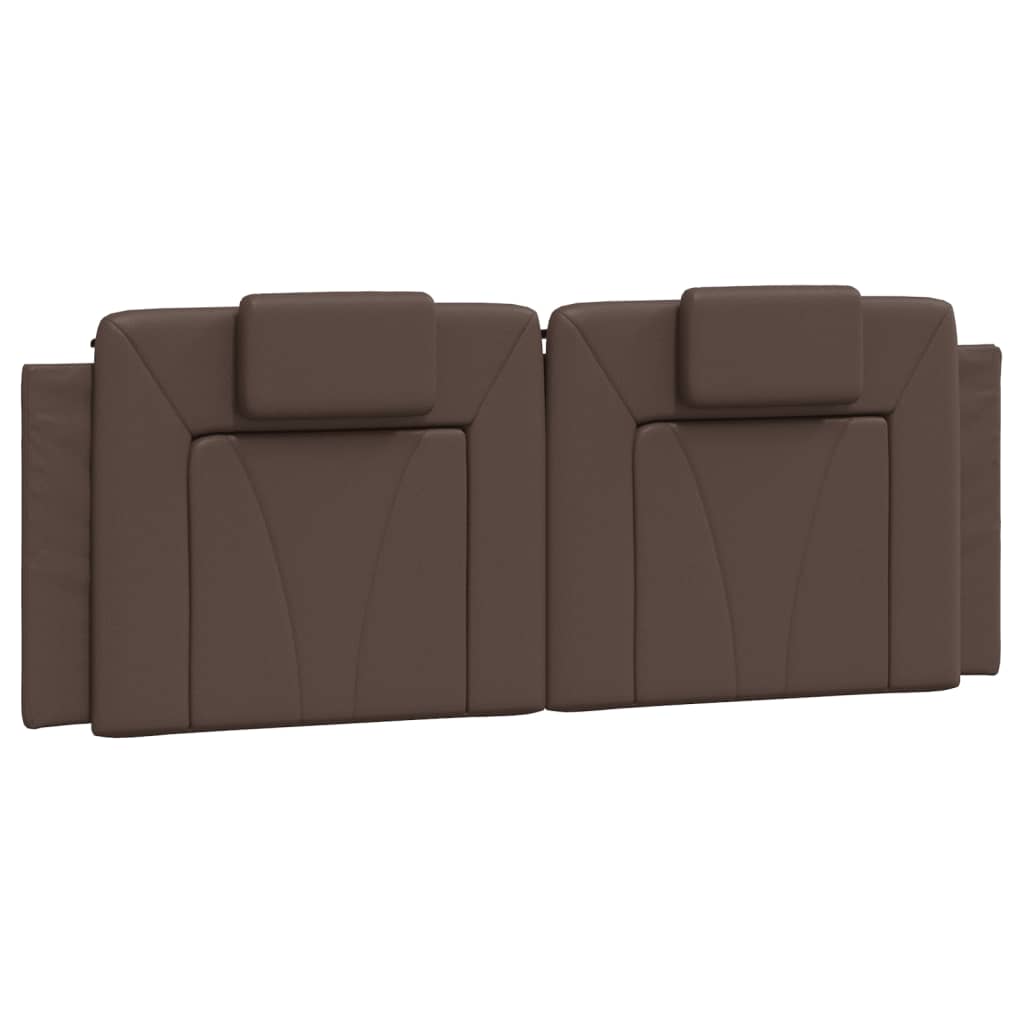 Bedframe met LED-verlichting kunstleer bruin 120x200 cm is nu te koop bij PeponiXL, paradijselijk wonen!