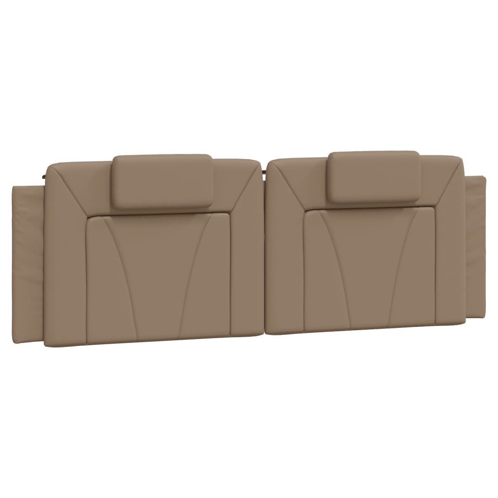 Bedframe met LED-verlichting kunstleer cappuccino 160x200 cm is nu te koop bij PeponiXL, paradijselijk wonen!