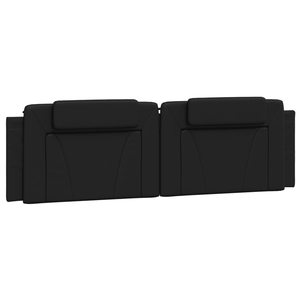 Bedframe "Viana" met LED zonder matras zwart 180x200 cm is nu te koop bij PeponiXL, paradijselijk wonen!