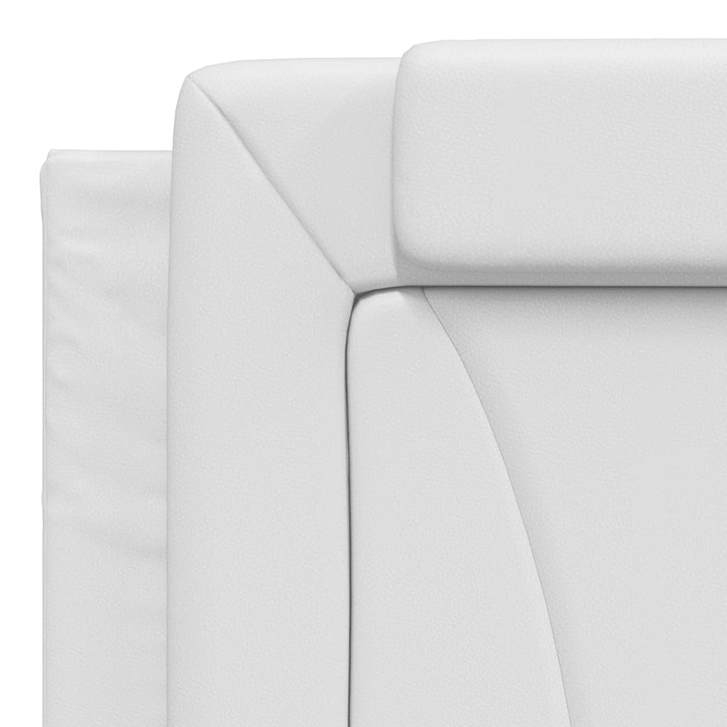 Bedframe "Viana" met LED zonder matras wit 180x200 cm is nu te koop bij PeponiXL, paradijselijk wonen!