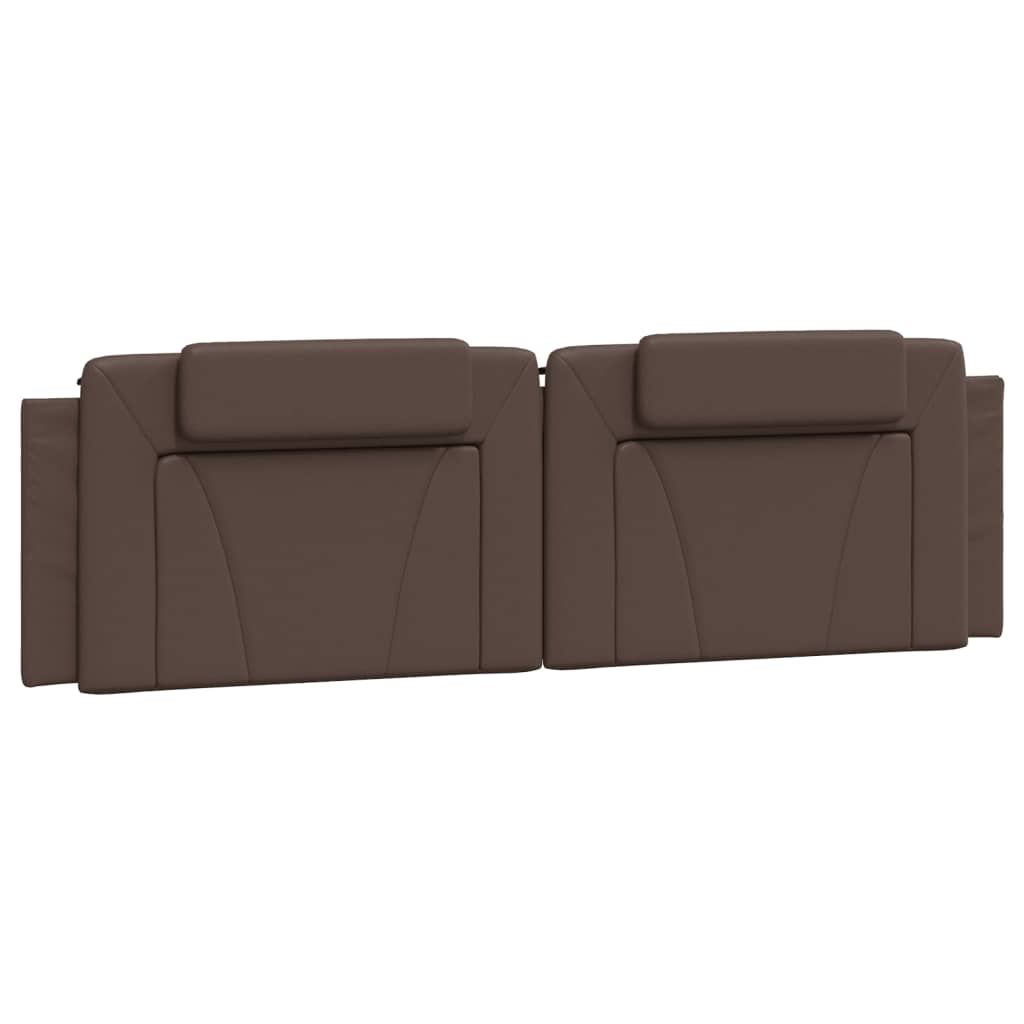 Bedframe "Viana" met LED zonder matras bruin 180x200 cm is nu te koop bij PeponiXL, paradijselijk wonen!